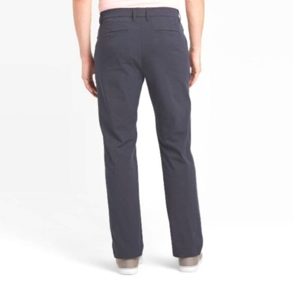 Goodfellow & Co. Men's Slim Fit Tech Chinos Pants Charcoal Size 36W X 32L - Picture 2 of 13
